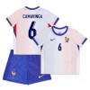 Maillot de Supporter France Camavinga 6 Extérieur Euro 2024 Pour Enfant